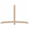 Ekena Millwork Bellingham Smooth Timber Gable Bracket, Douglas Fir, 96"W x 64"H x 3 1/2"D x 5 1/2"F, 16/12 Pitch GBW096X64X0406BEL00SDF - alternate 1